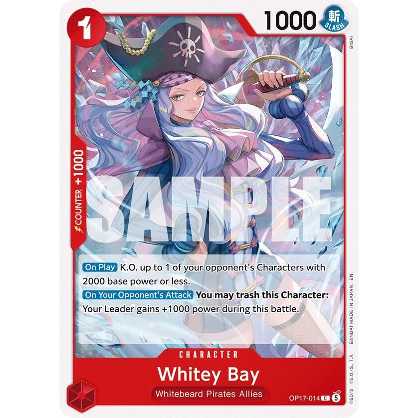 Whitey Bay (OP17-014) (The World's Strongest Warriors) (OP17) - PokéBox Australia