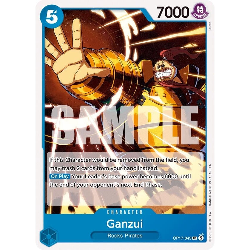 Ganzui (OP17-043) (The World's Strongest Warriors) (OP17) - PokéBox Australia