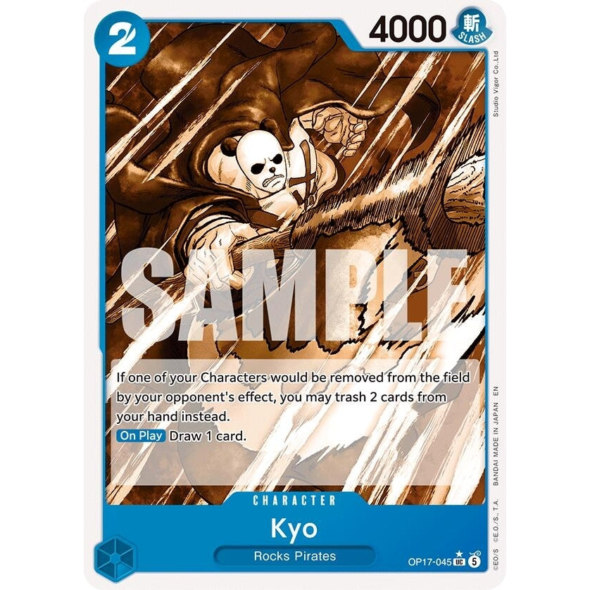 Kyo (Pandaman Art) (OP17-045) (The World's Strongest Warriors) (OP17) - PokéBox Australia