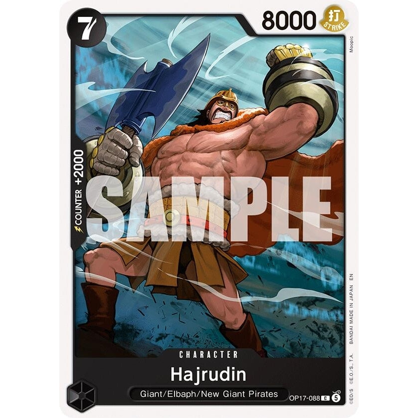 Hajrudin (OP17-088) (The World's Strongest Warriors) (OP17) - PokéBox Australia