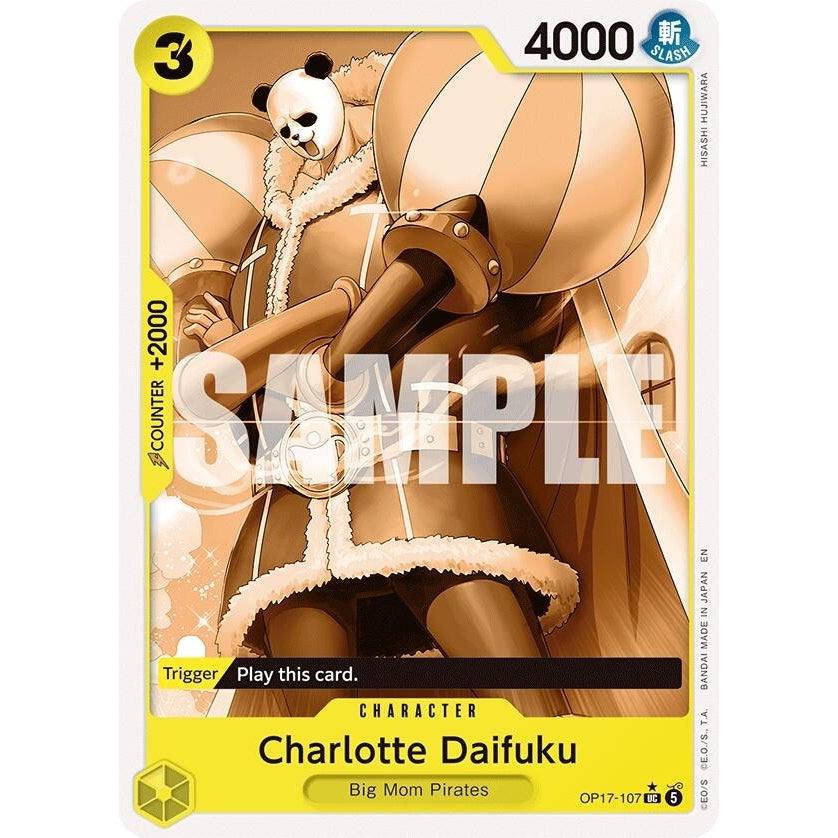 Charlotte Daifuku (Pandaman Art) (OP17-107) (The World's Strongest Warriors) (OP17) - PokéBox Australia