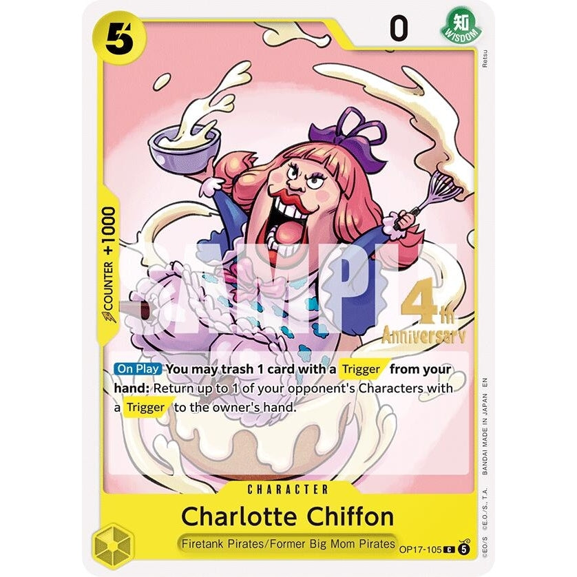 Charlotte Chiffon (OP17-105) (The World's Strongest Warriors Release Event Cards) - PokéBox Australia
