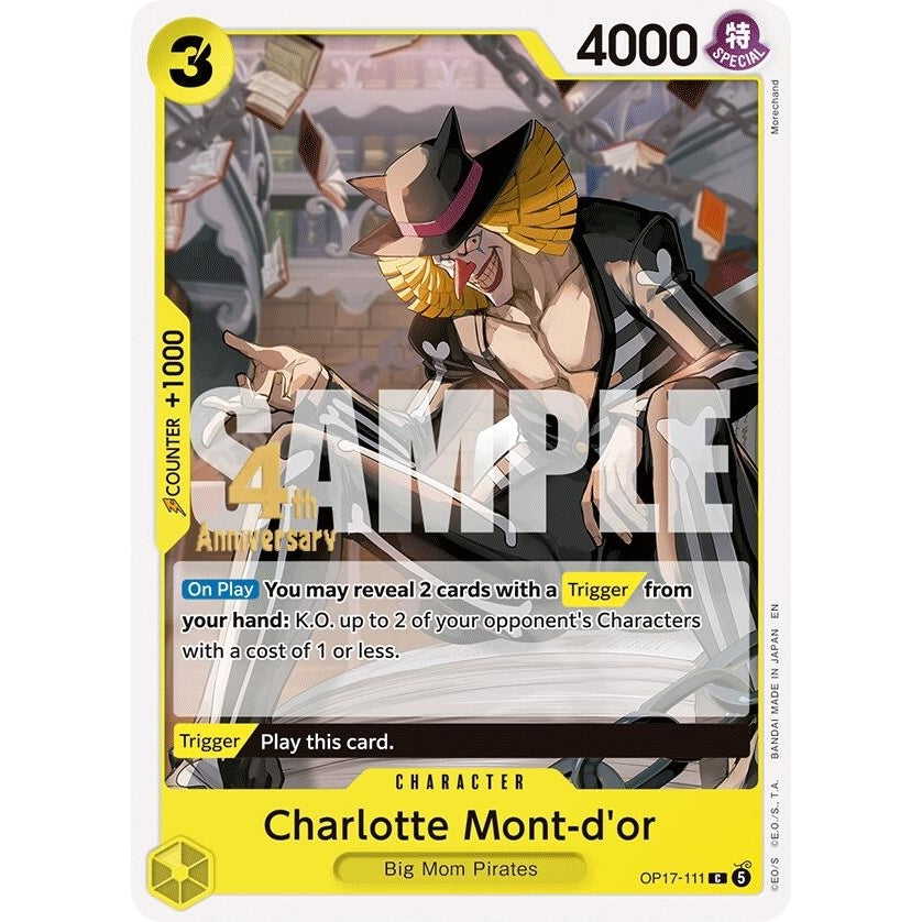 Charlotte Mont-d'or (OP17-111) (The World's Strongest Warriors Release Event Cards) - PokéBox Australia