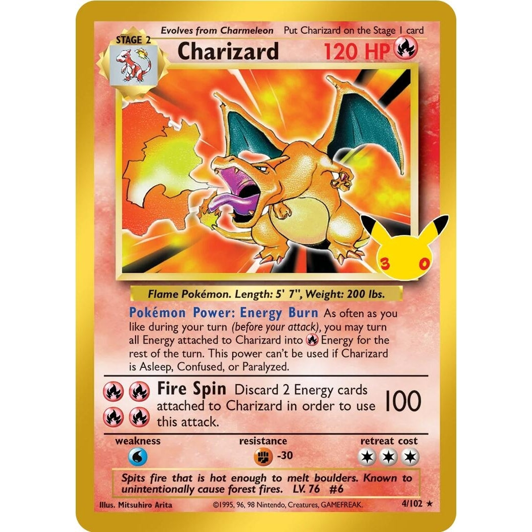 Image for Charizard (4/102) (ME: 30th Celebration Classic Collection) (30C) - Pokemon