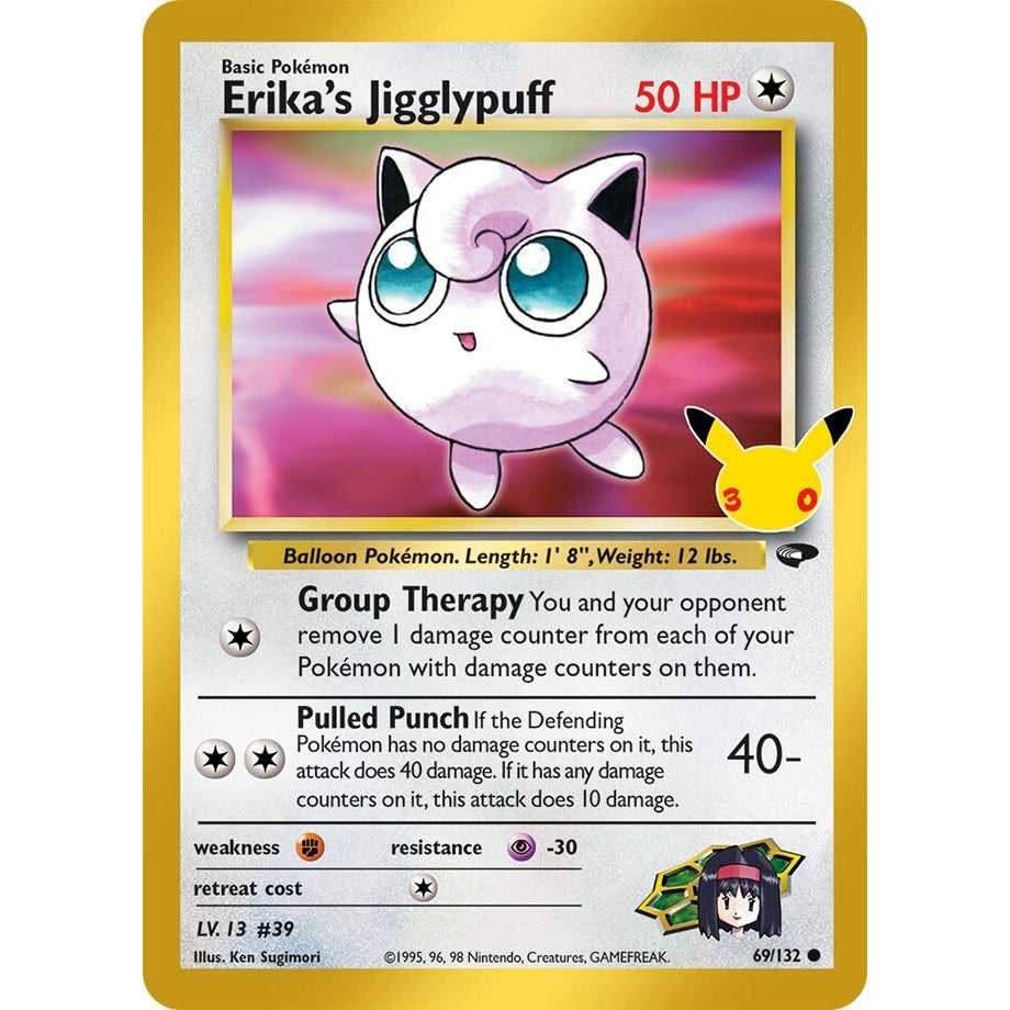 Image for Erika's Jigglypuff (69/132) (ME: 30th Celebration Classic Collection) (30C) - Pokemon