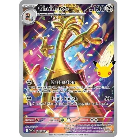 Image for Gholdengo (142/128) (ME: 30th Celebration) (30C) - Pokemon