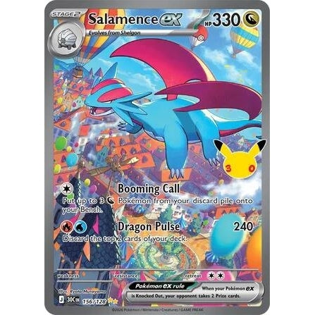 Image for Salamence ex (156/128) (ME: 30th Celebration) (30C) - Pokemon