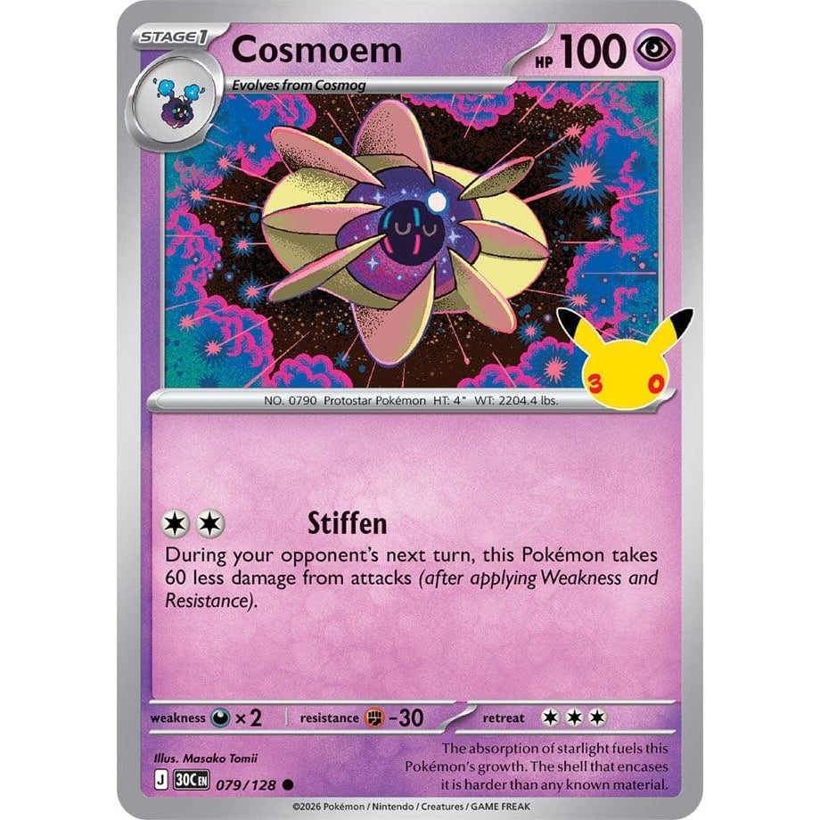 Image for Cosmoem (079/128) (ME: 30th Celebration) (30C) - Pokemon