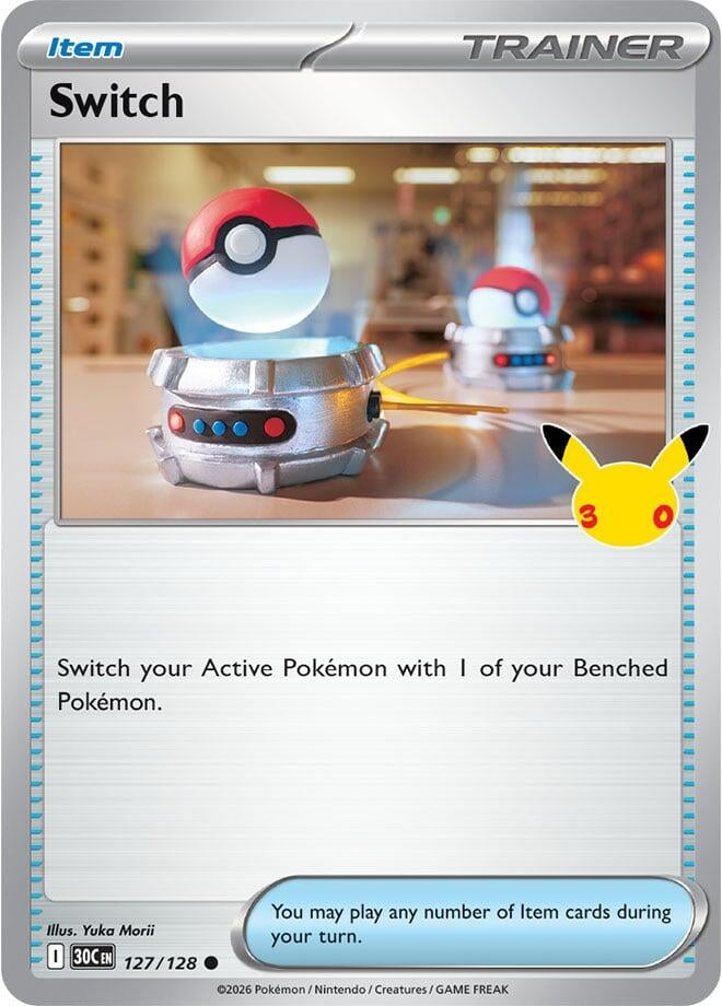 Image for Switch (127/128) (ME: 30th Celebration) (30C) - Pokemon