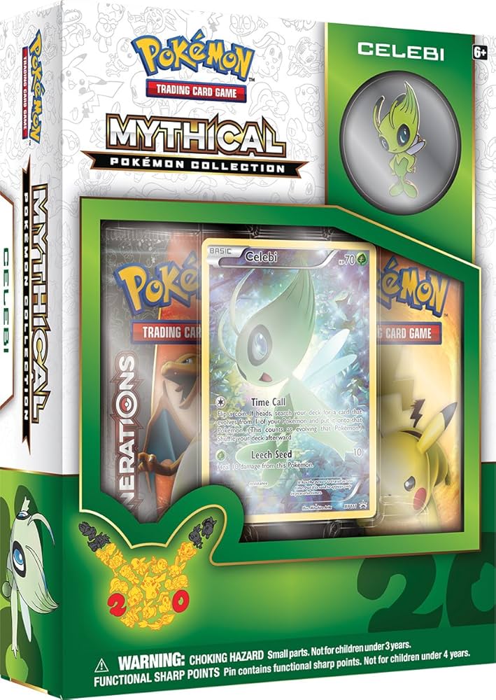 POKÉMON TCG: Generation Mythical Pokémon Collection - Celebi
