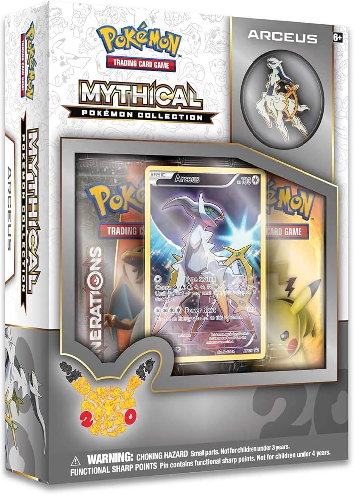 POKÉMON TCG: Generation Mythical Pokémon Collection - Arceus