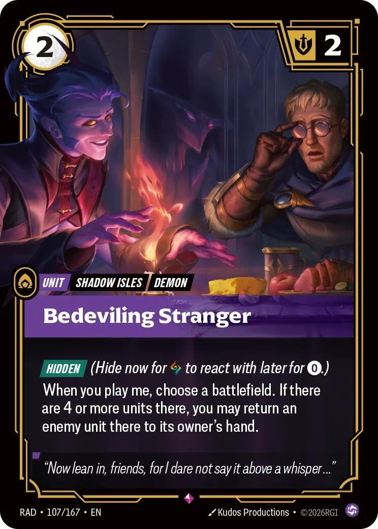 Bedeviling Stranger (107/167) (Radiance)