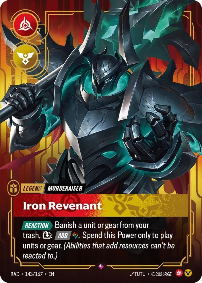 Mordekaiser, Iron Revenant (143/167) (Radiance)
