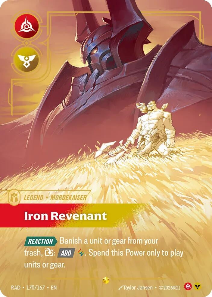 Mordekaiser, Iron Revenant (Overnumbered) (170/167) (Radiance) - PokéBox Australia