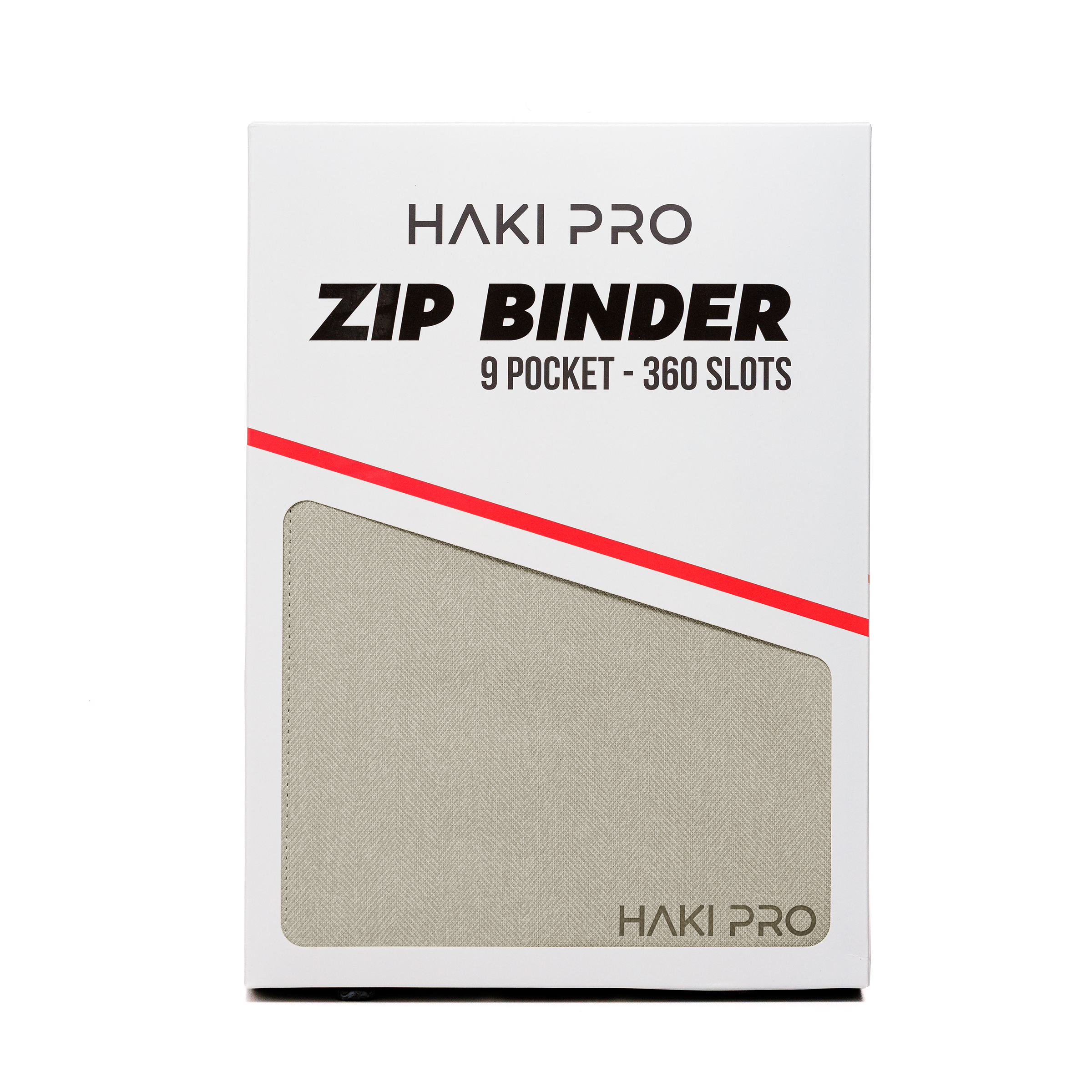 HAKI PRO - Chalk 9 Pocket Premium Trading Card Binder - PokéBox Australia
