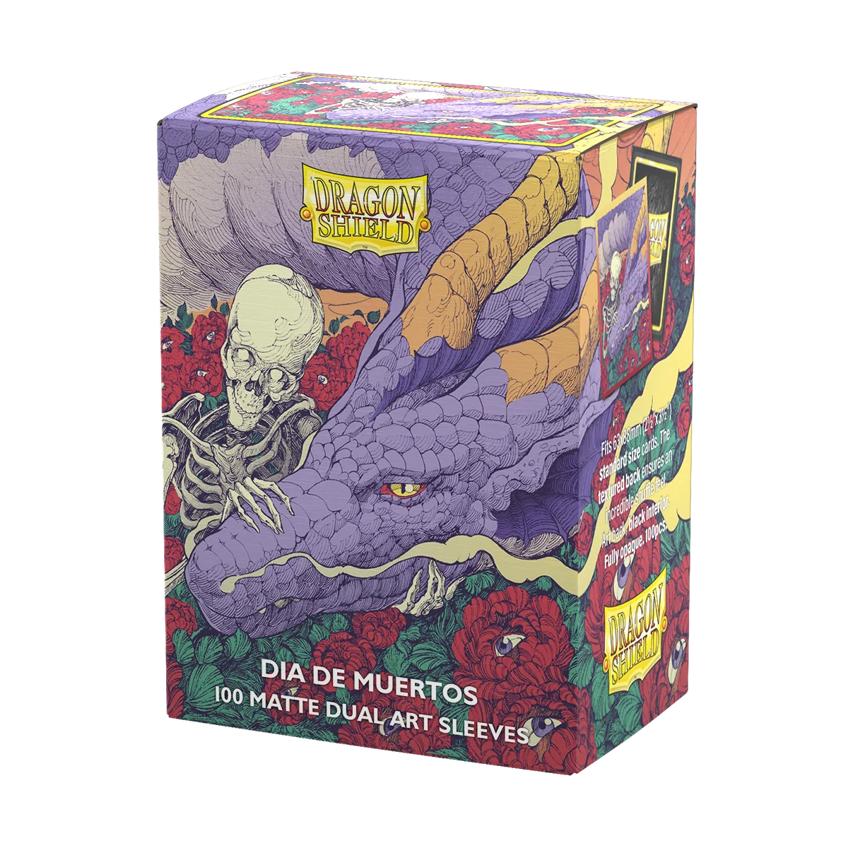 Dragon Shield: Sleeves – Matte Dual Art – Día de Muertos 100 pack