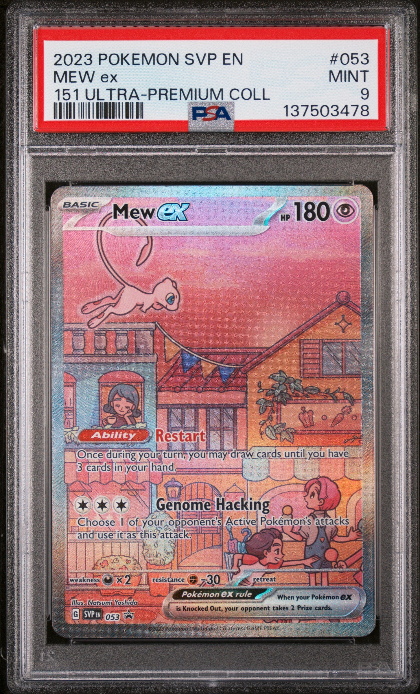 PSA MINT 9 - MEW ex 151 ULTRA-PREMIUM COLL 2023 POKEMON SVP EN-SV BLACK STAR PROMO - PokéBox Australia