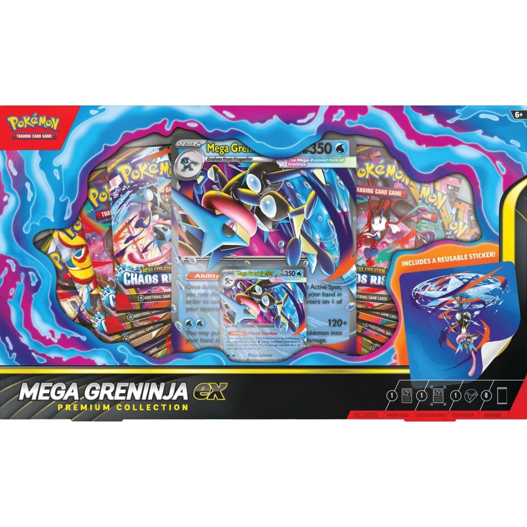 Pokémon TCG: Mega Greninja ex Premium Collection - PokéBox Australia