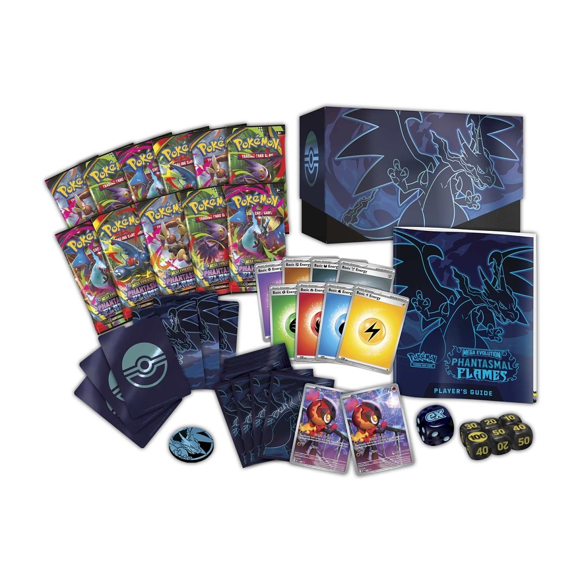 Pokemon: Phantasmal Flames Pokemon Center Exclusive Elite Trainer Box (ETB)