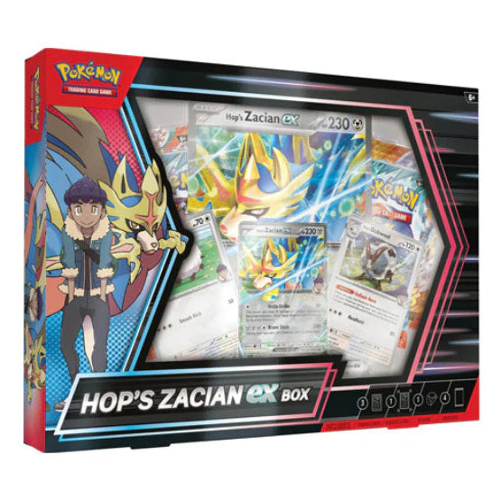 Pokémon TCG: Hop's Zacian ex Collection Box