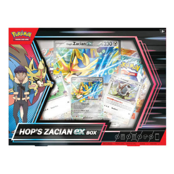 Pokémon TCG: Hop's Zacian ex Collection Box