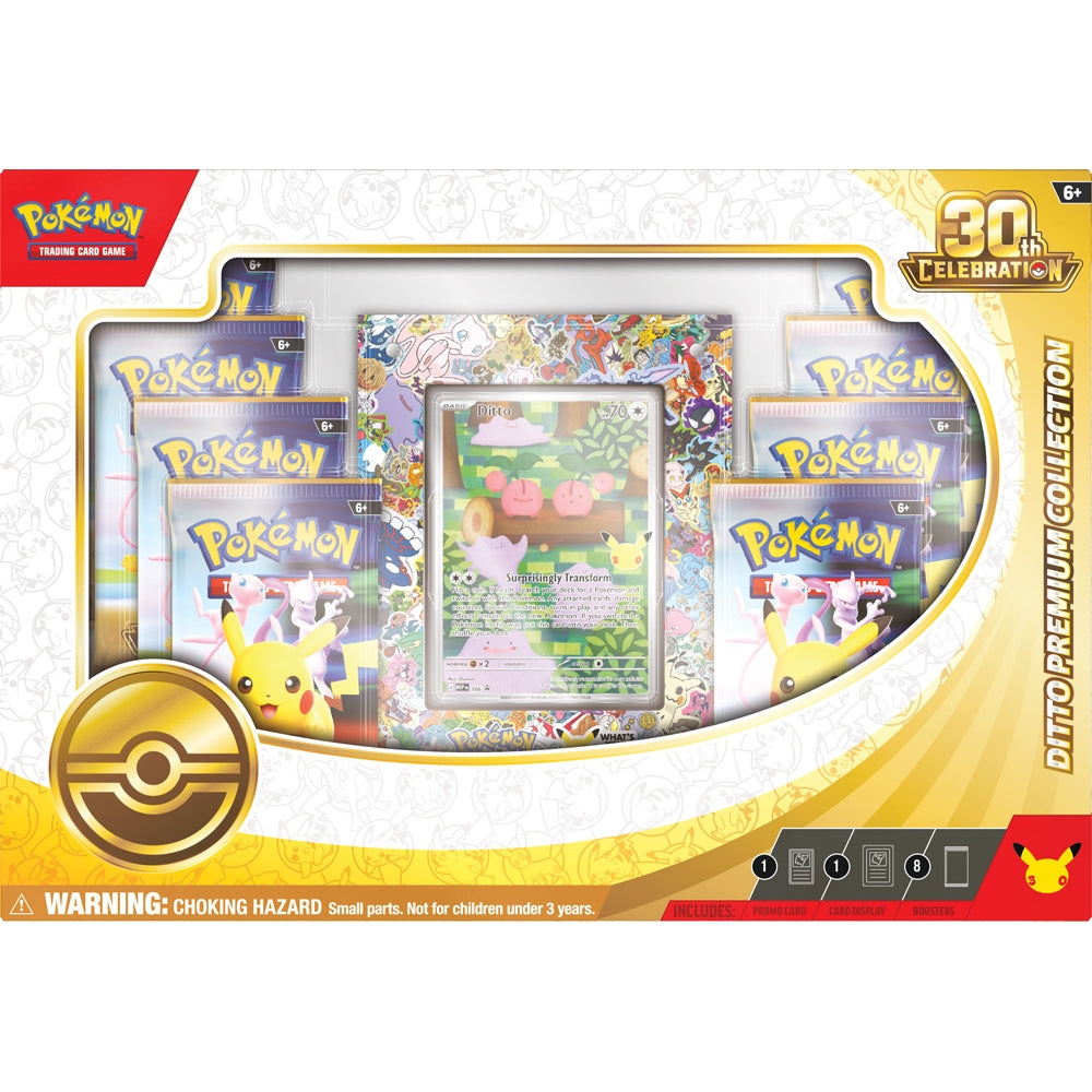 Pokemon TCG: 30th Celebration Ditto Premium Collection - PokéBox Australia