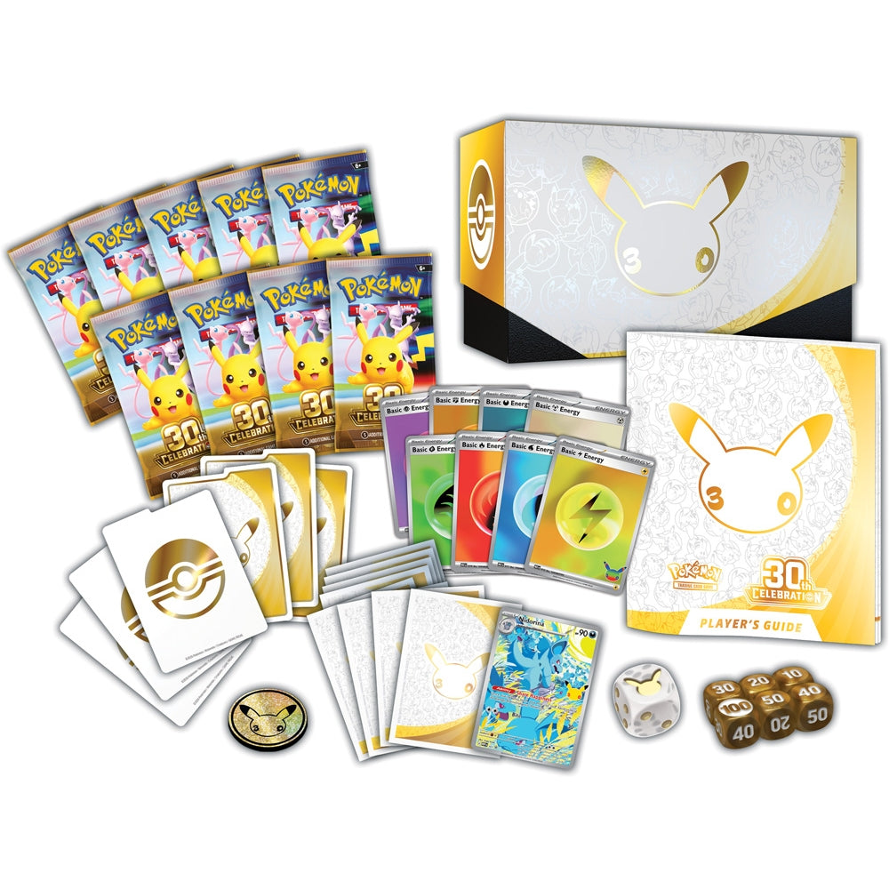 Pokemon TCG: 30th Celebration Elite Trainer Box (ETB) - PokéBox Australia
