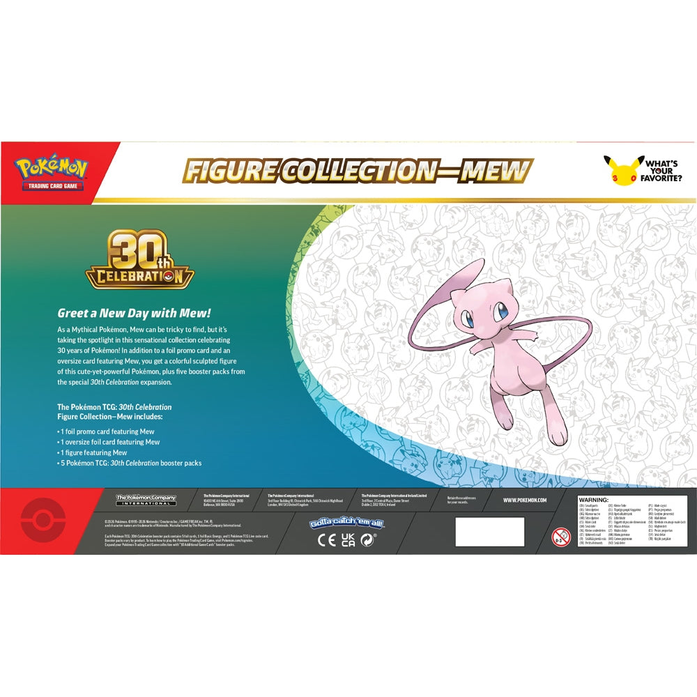 30th Celebration Figure Collection - Mew / Mewtwo (Assorted) - PokéBox Australia