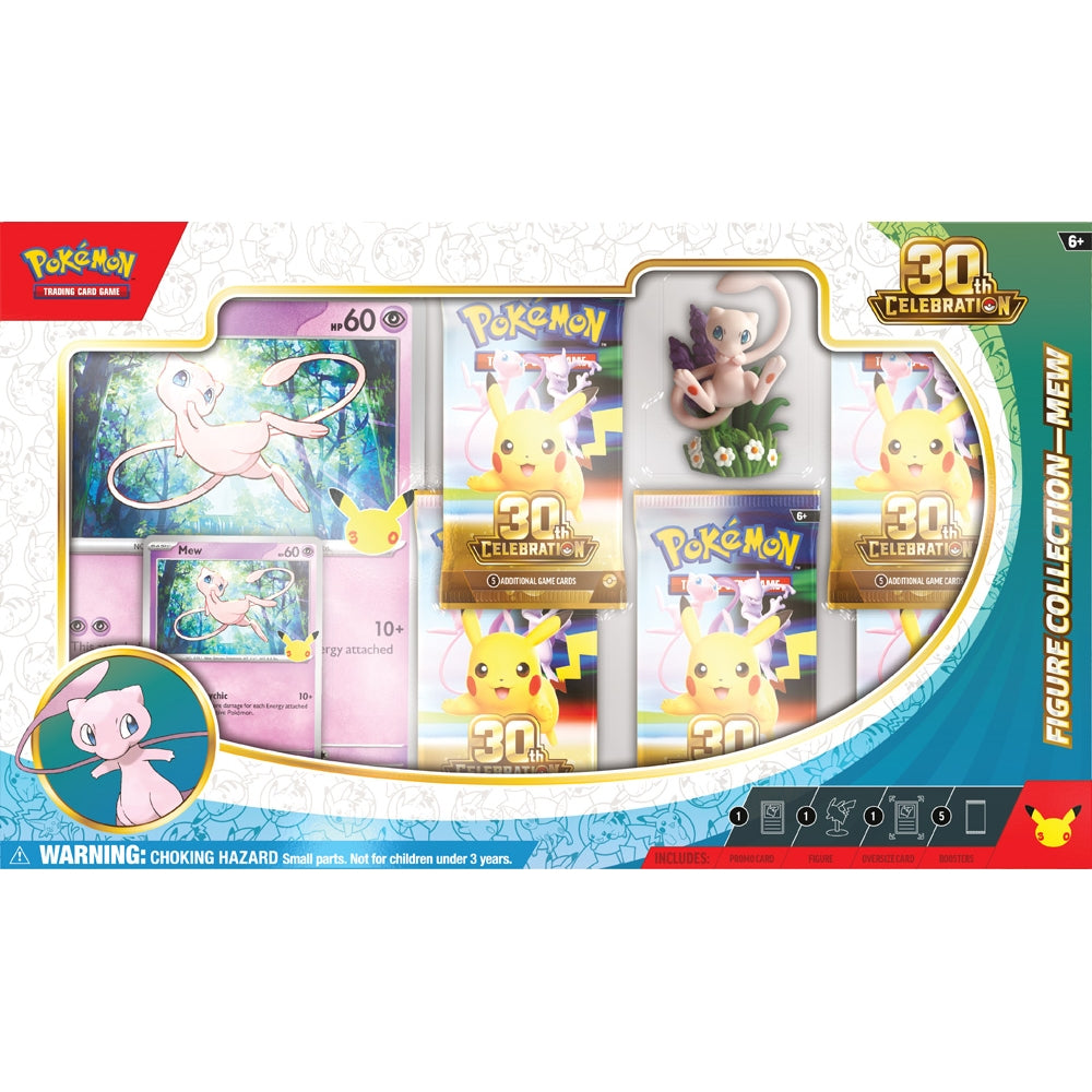 30th Celebration Figure Collection - Mew / Mewtwo (Assorted) - PokéBox Australia