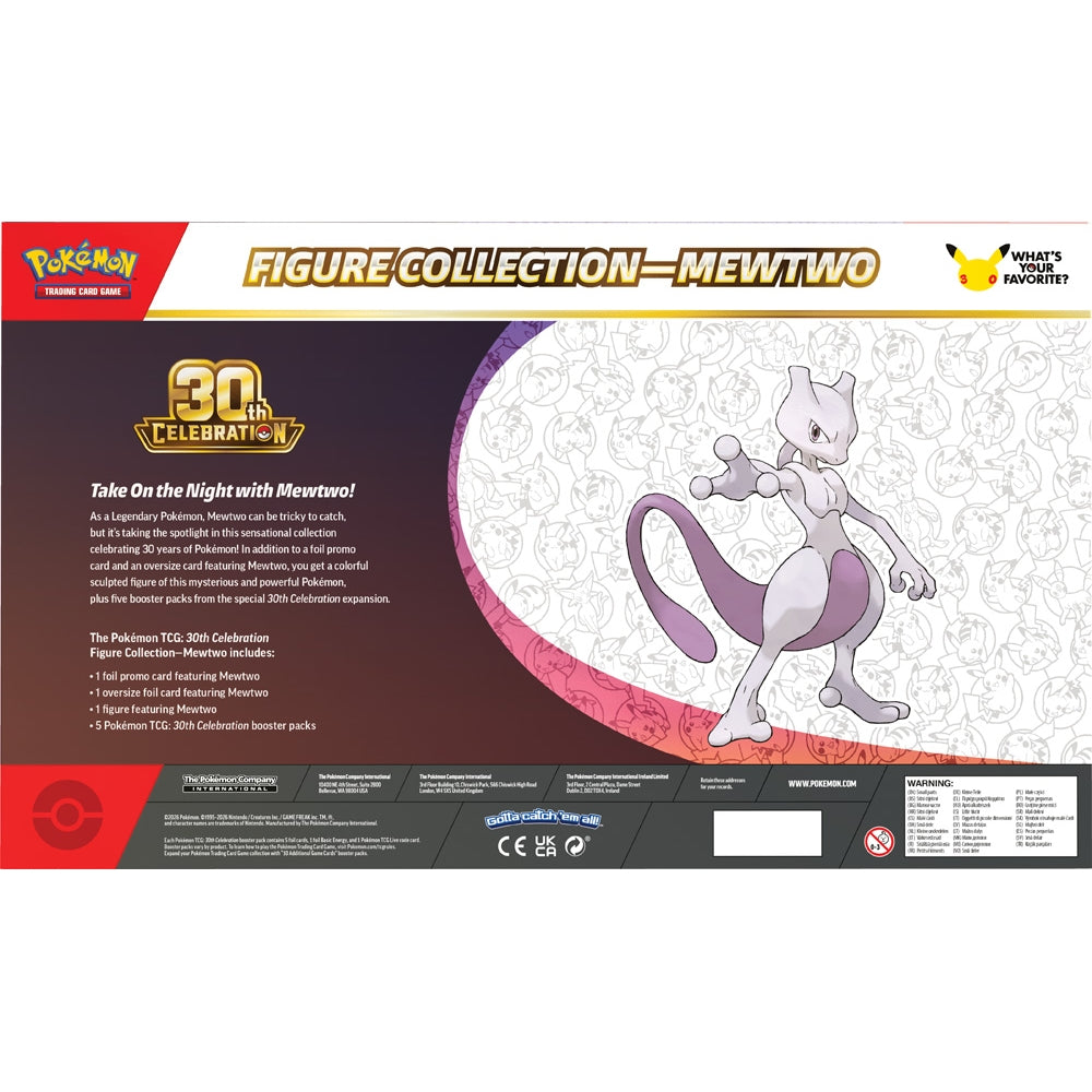30th Celebration Figure Collection - Mew / Mewtwo (Assorted) - PokéBox Australia