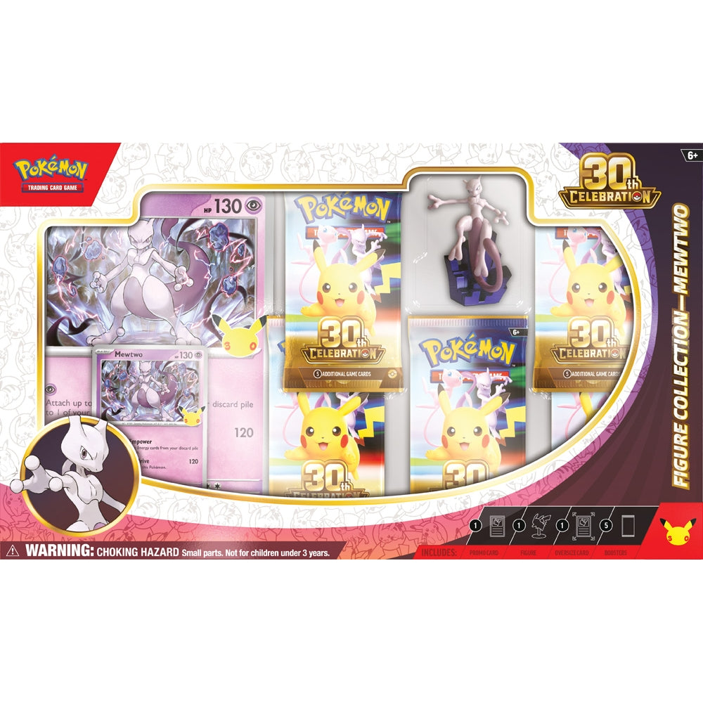 30th Celebration Figure Collection - Mew / Mewtwo (Assorted) - PokéBox Australia