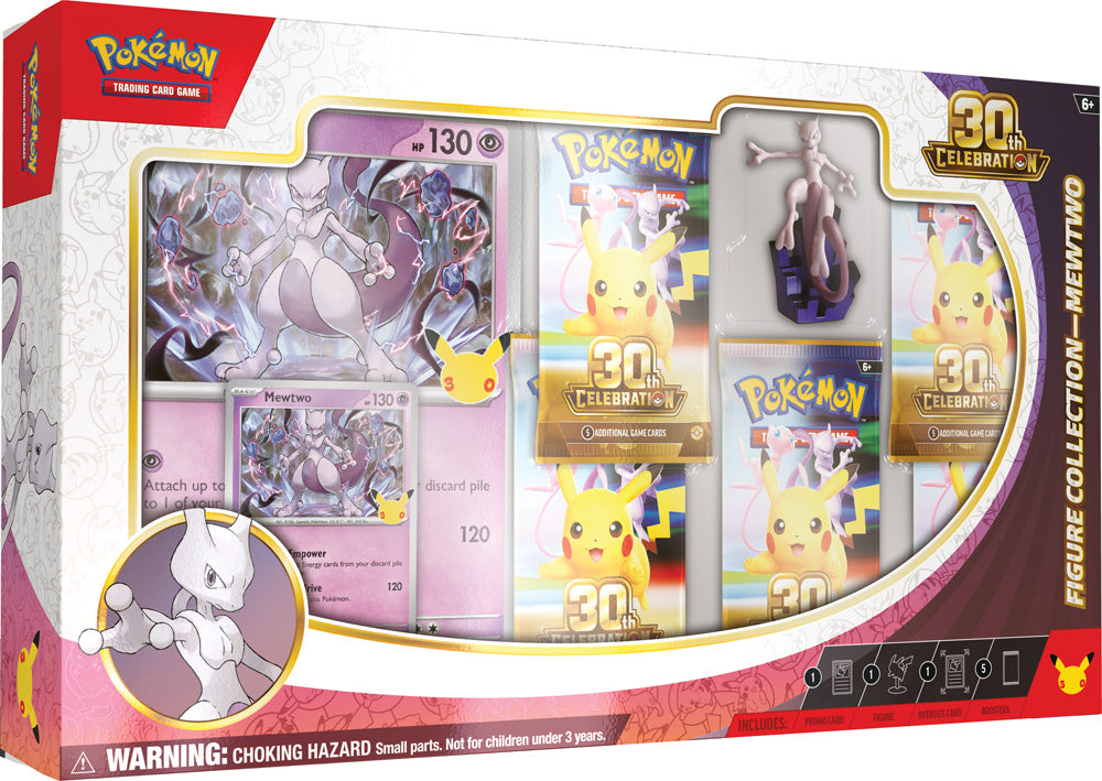 30th Celebration Figure Collection - Mew / Mewtwo (Assorted)