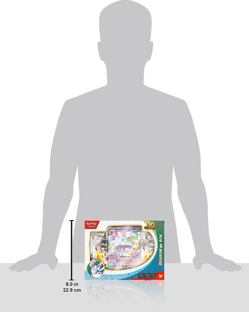 Pokémon TCG: 30th Celebration Sylveon ex Box / Greninja ex Box (Assorted) - PokéBox Australia