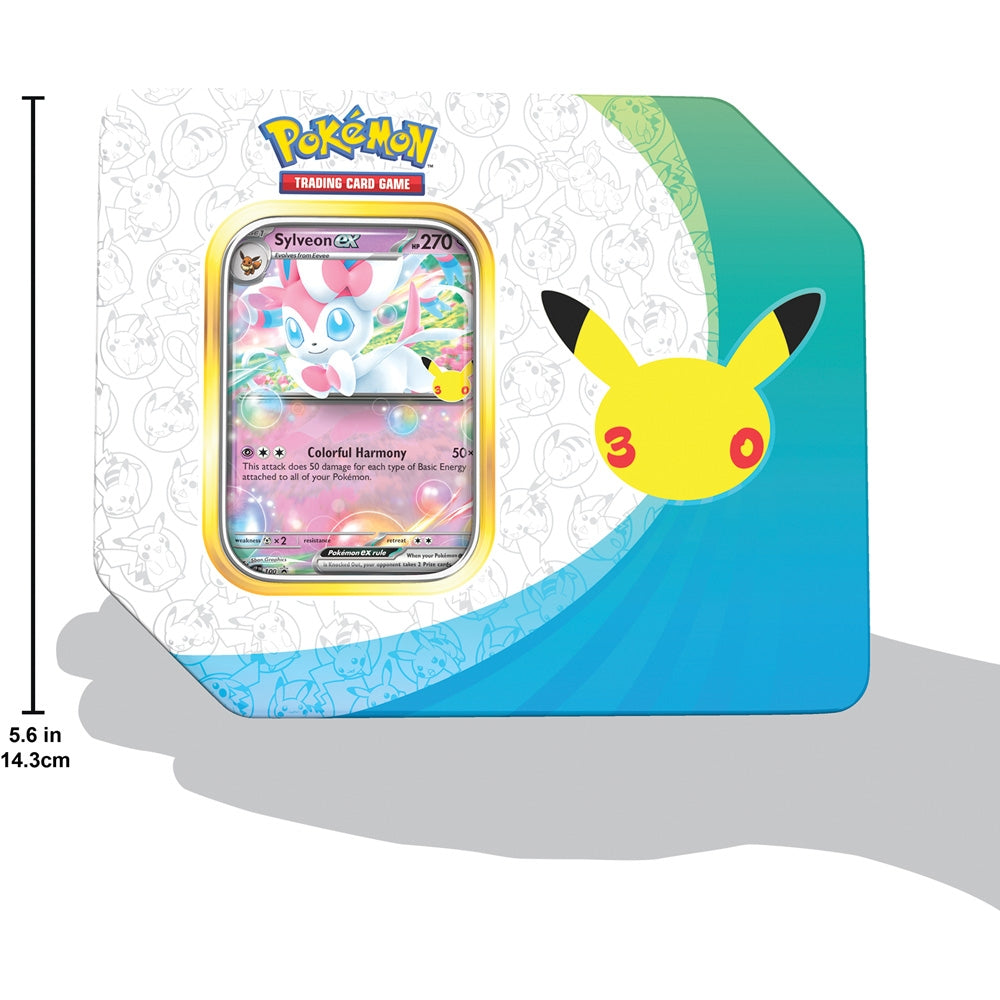 Pokemon TCG: 30th Celebration Tin (Assorted) - PokéBox Australia