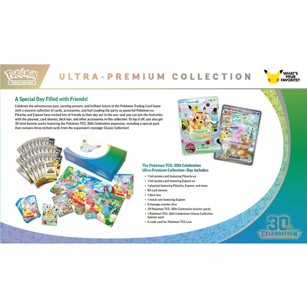 Pokemon TCG: 30th Celebration Ultra-Premium Collection - Day (Espeon) - PokéBox Australia