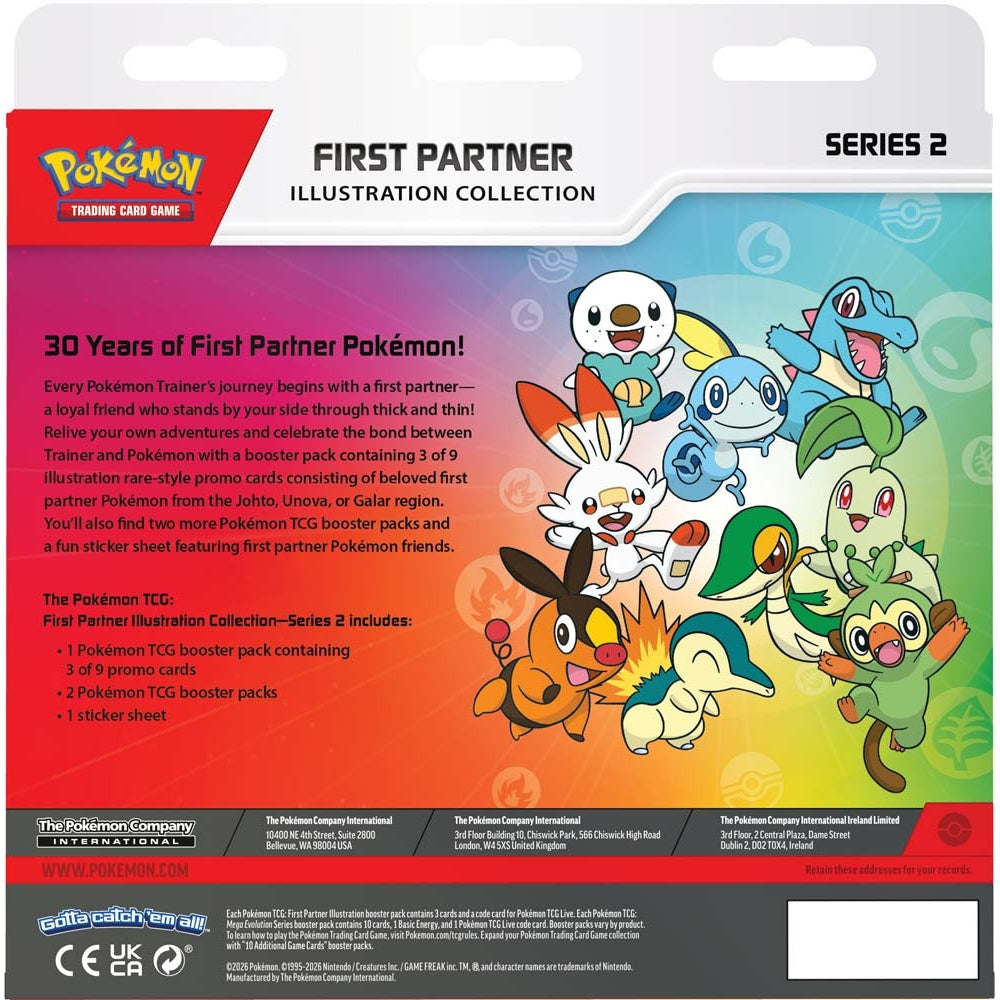 Pokémon TCG: First Partner Illustration Collection - Series 2 - PokéBox Australia