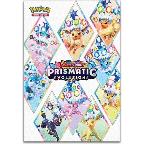 POKÉMON TCG Scarlet & Violet 8.5: Prismatic Evolutions Poster Collection - PokéBox Australia
