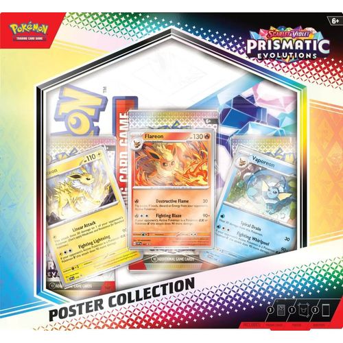 POKÉMON TCG Scarlet & Violet 8.5: Prismatic Evolutions Poster Collection - PokéBox Australia