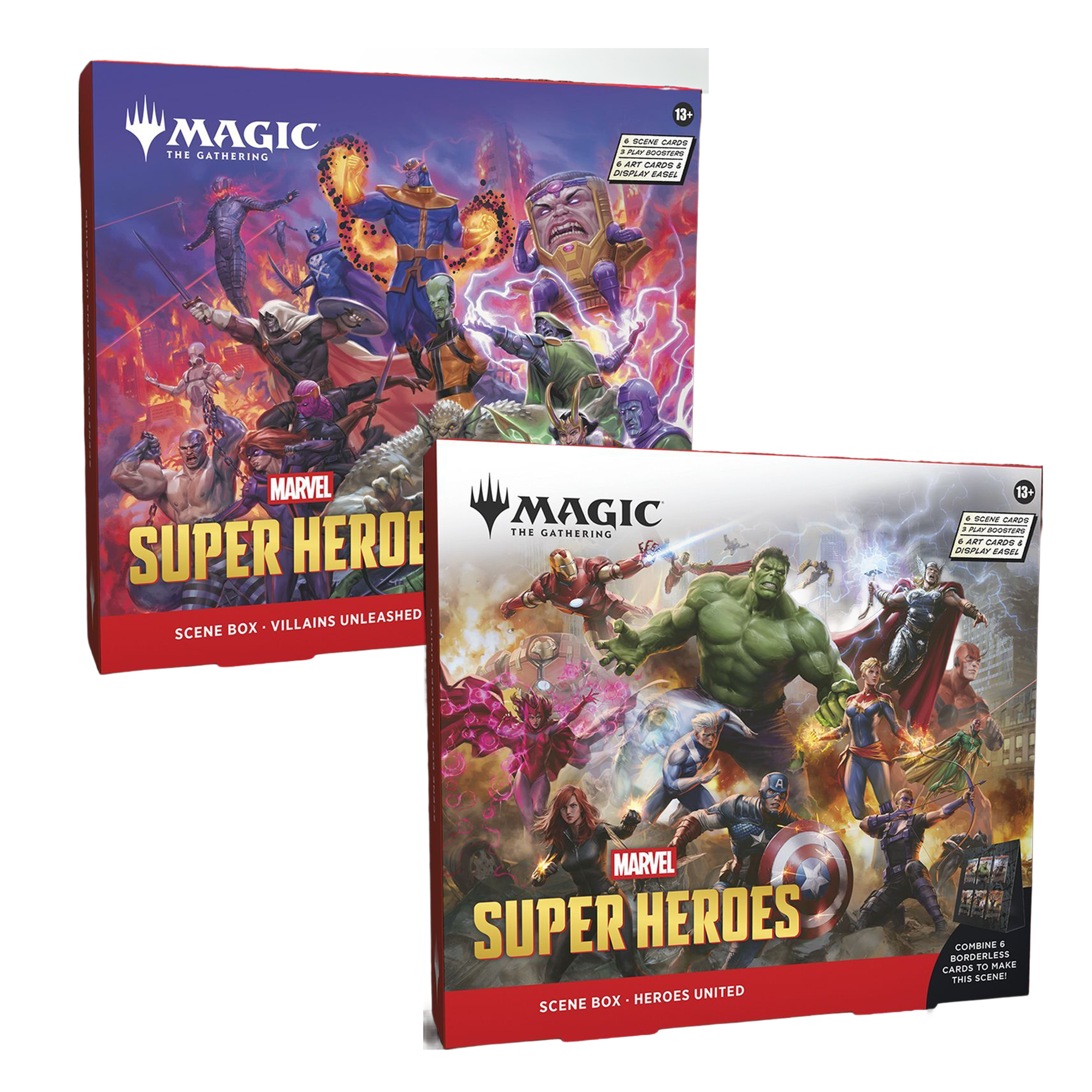 Magic Marvel Super Heroes - Scene Box (Pair)