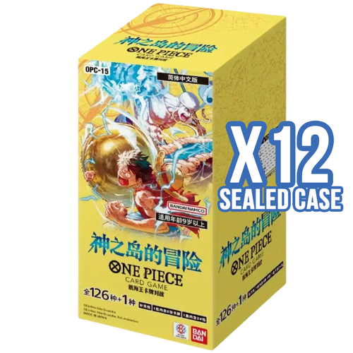 One Piece Card Game OP-15 Sealed Case (x12 Boxes) JP | PokeBox