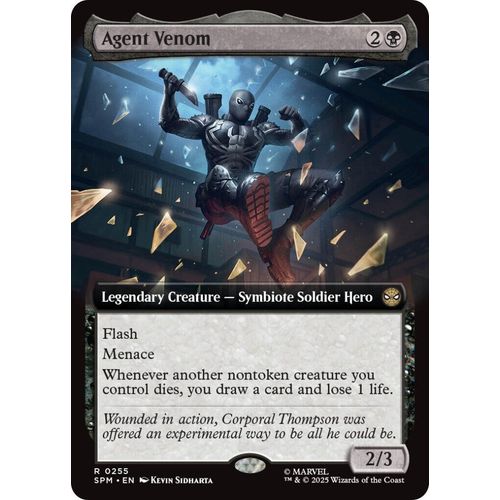 Agent Venom (Extended Art) (255) (Marvel's Spider - Man) - PokéBox Australia
