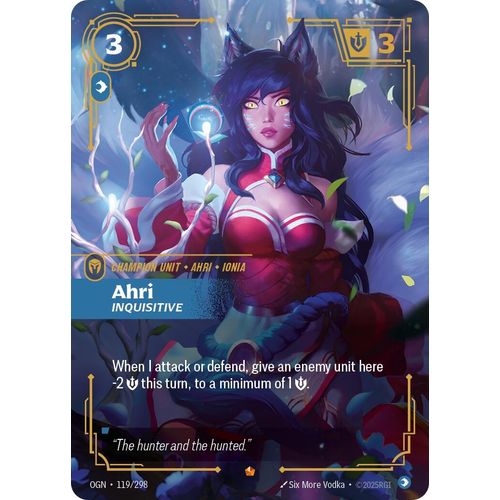 Ahri - Inquisitive (119/298) (Origins) - PokéBox Australia