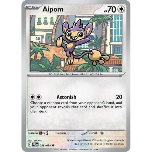 Aipom (078/094) (ME02: Phantasmal Flames) - PokéBox Australia