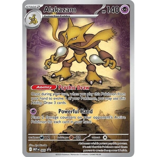 Alakazam - 009 (009) (ME: Mega Evolution Promo) (MEP) - PokéBox Australia