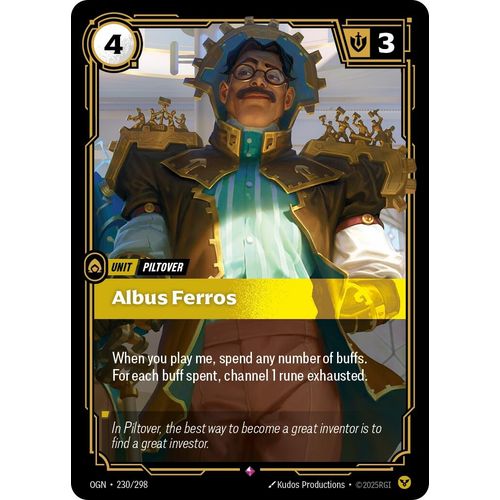Albus Ferros (230/298) (Origins) - PokéBox Australia