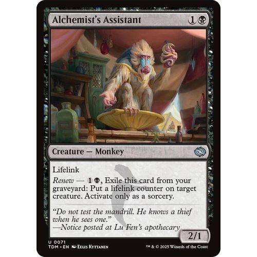 Alchemist's Assistant (71) (Tarkir: Dragonstorm) - PokéBox Australia