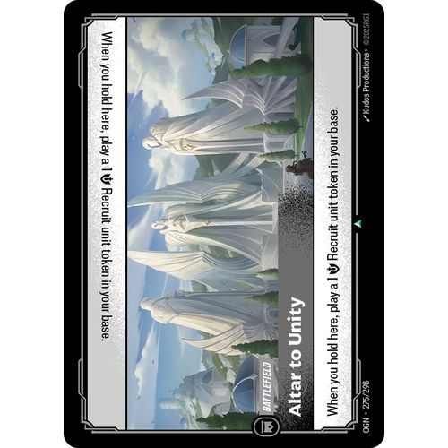 Altar to Unity (275/298) (Origins) - PokéBox Australia
