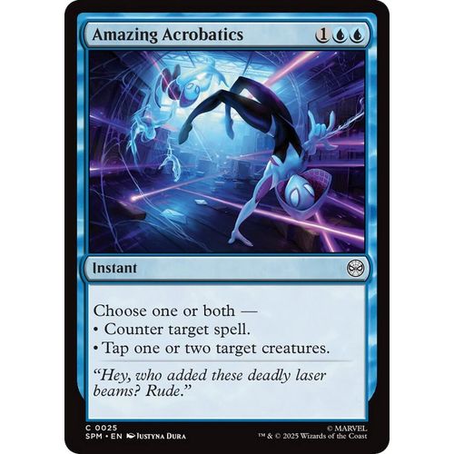 Amazing Acrobatics (25) (Marvel's Spider - Man) - PokéBox Australia