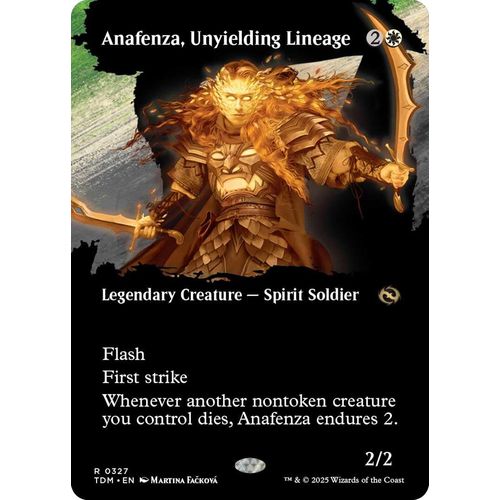 Anafenza, Unyielding Lineage (Borderless) (327) (Tarkir: Dragonstorm) - PokéBox Australia