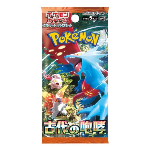 Ancient Roar SV4K Booster Box - Japanese Pokémon TCG - PokéBox Australia